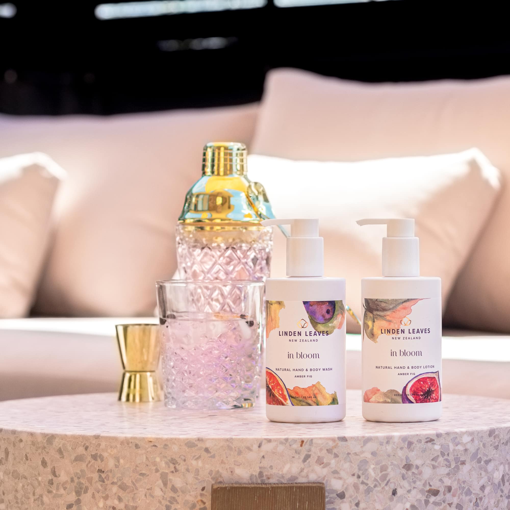 Amber Fig Hand & Body Wash & Lotion Boxed Set