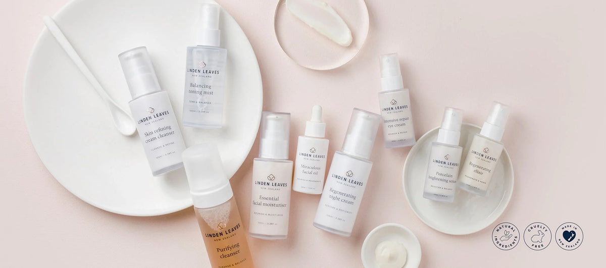 Linden Leaves Natural Skincare Collection - NATRUE certified gentle formulas for all skin types