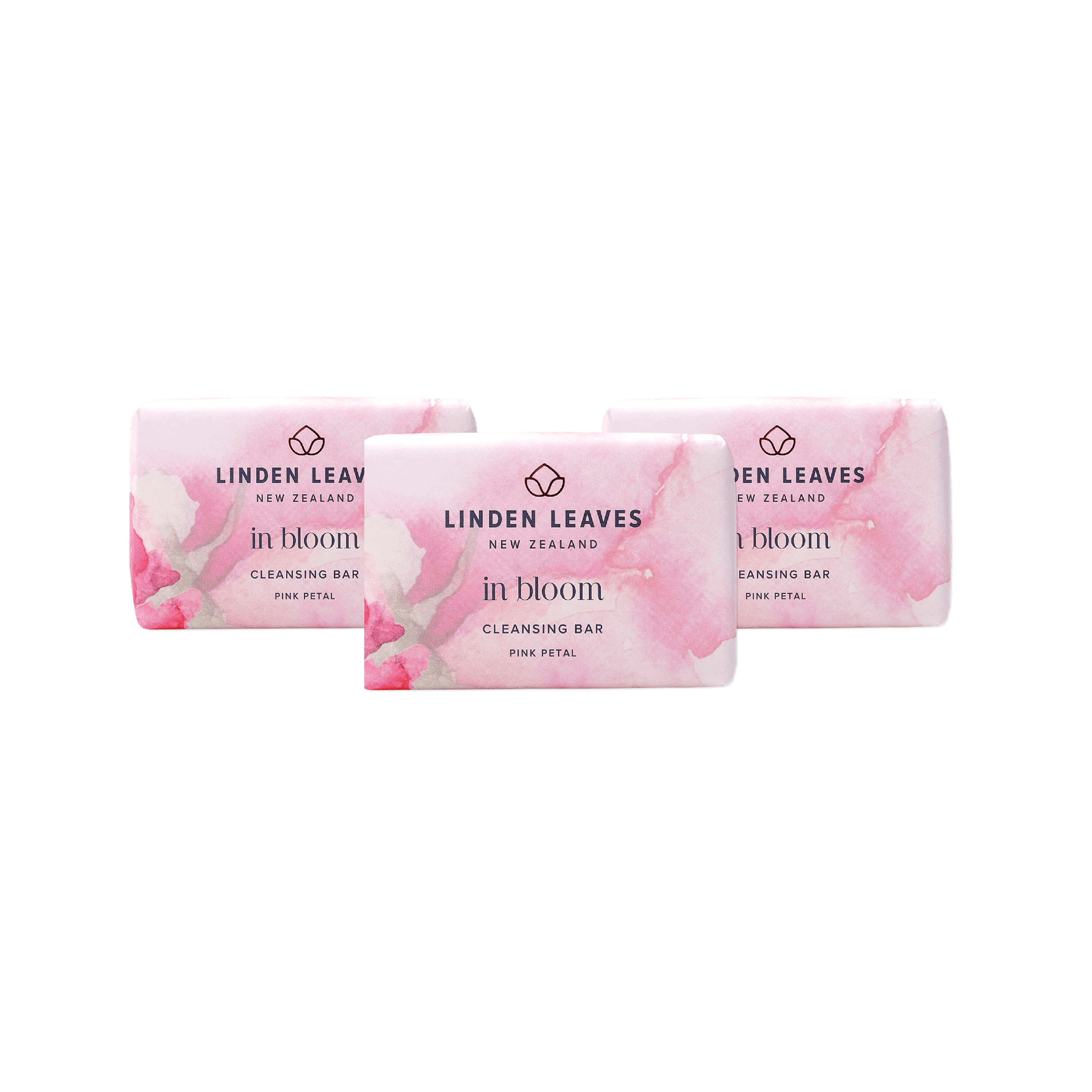 Pink Petal Cleansing Bar Triple Bundle