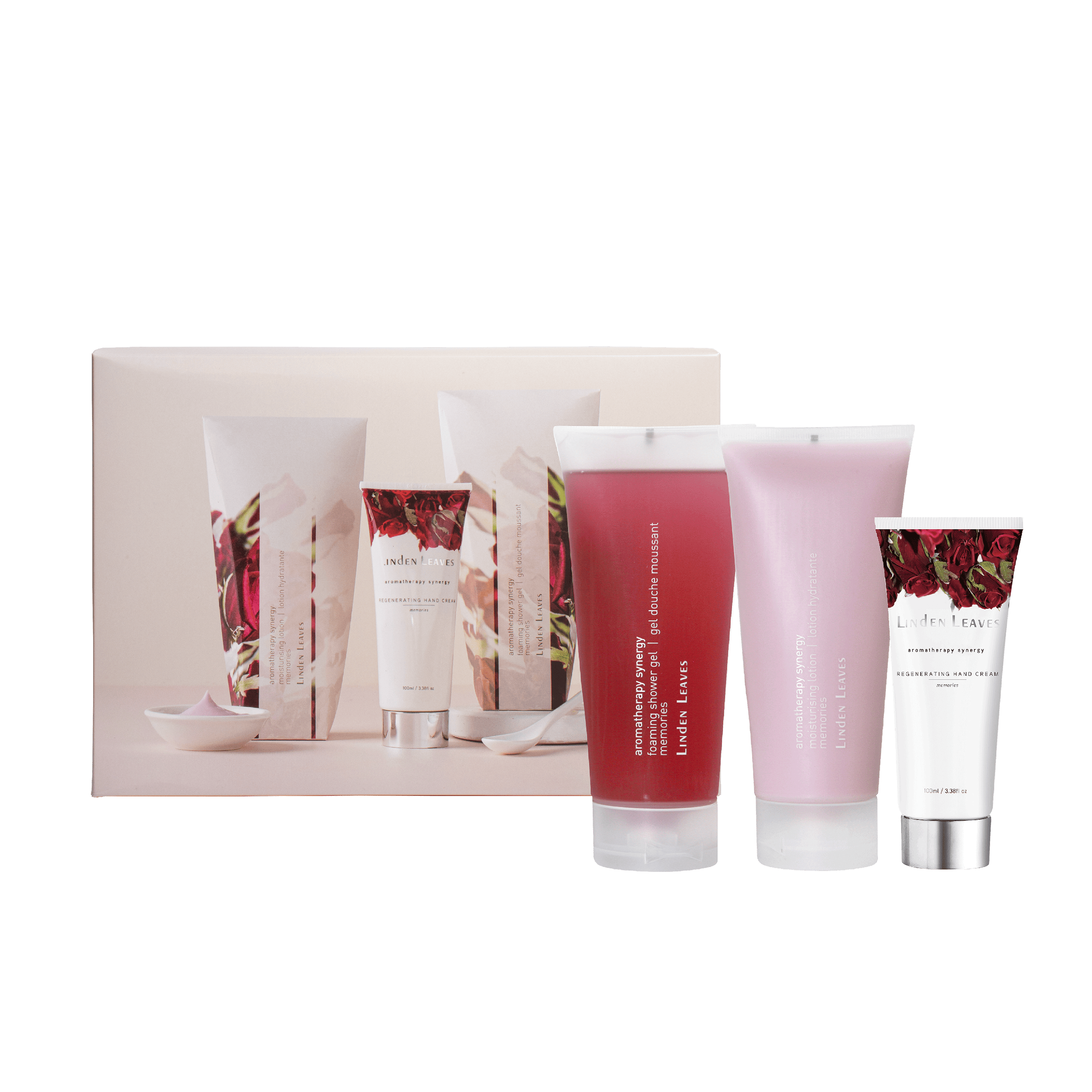 Memories Shower Gel, Lotion & Hand Cream set