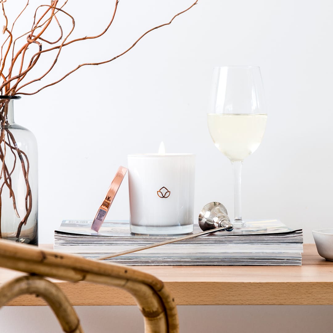 Clementine & Basil Soy Candle