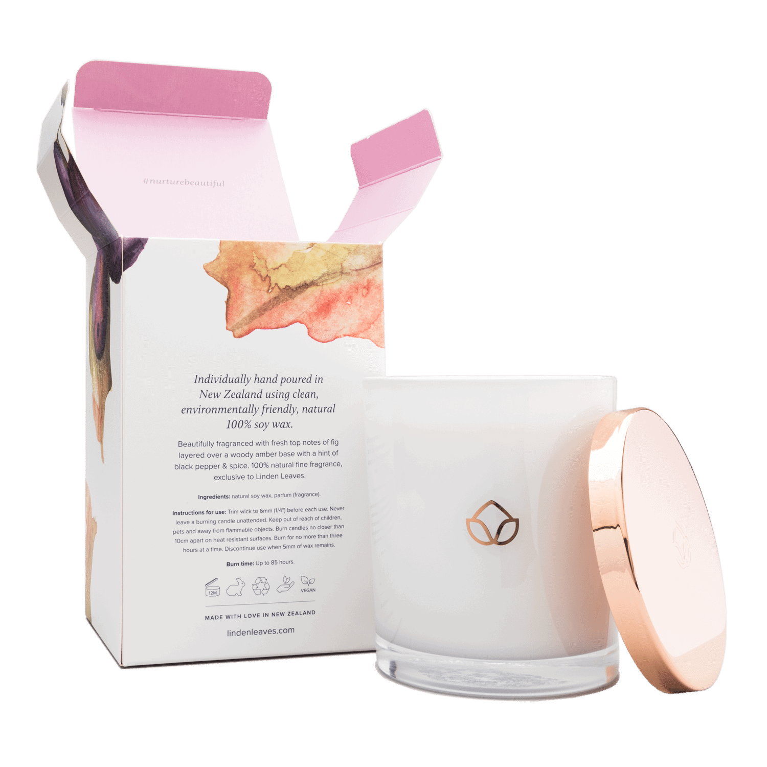 Amber Fig Soy Candle