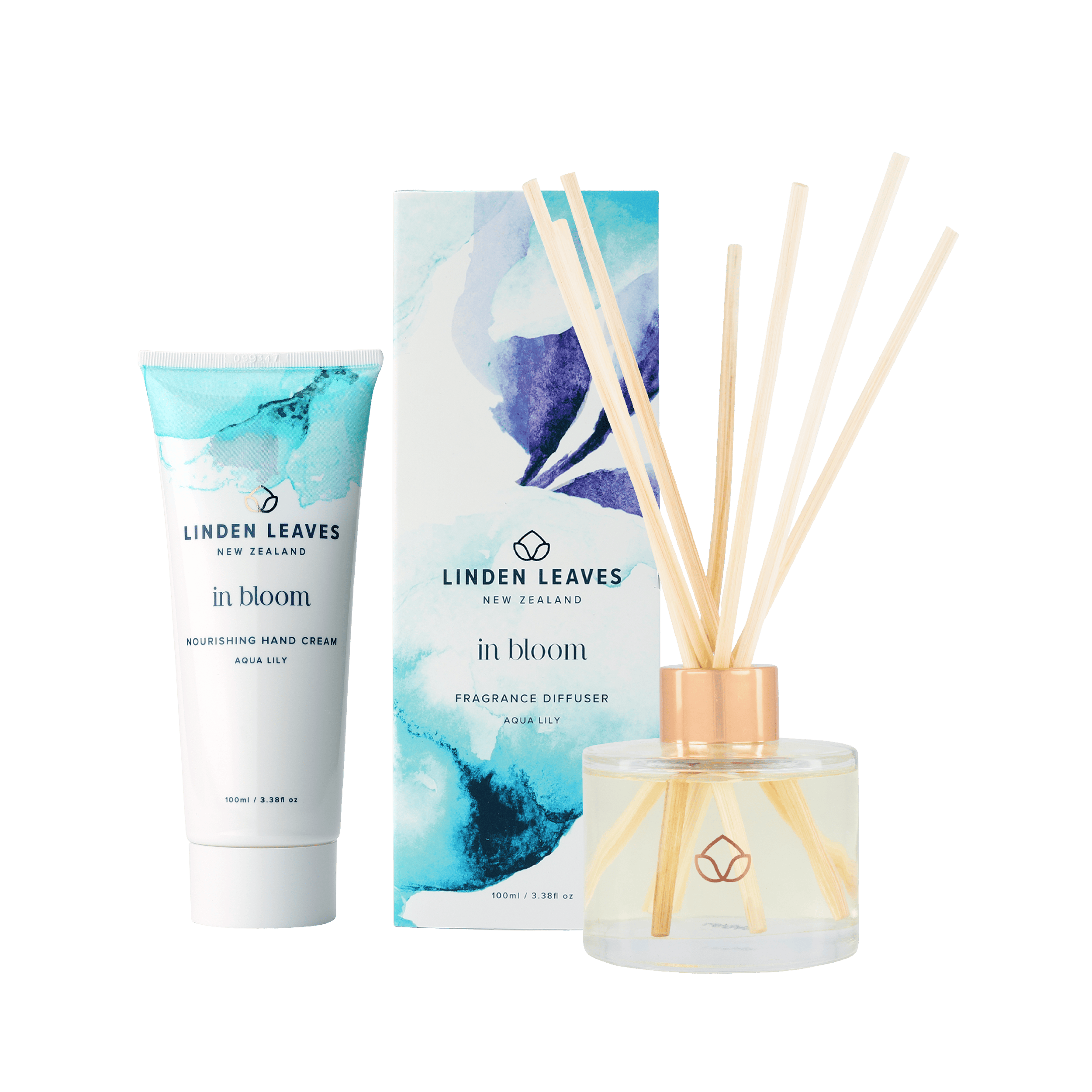 Aqua Lily Fragrance Diffuser & Hand Cream