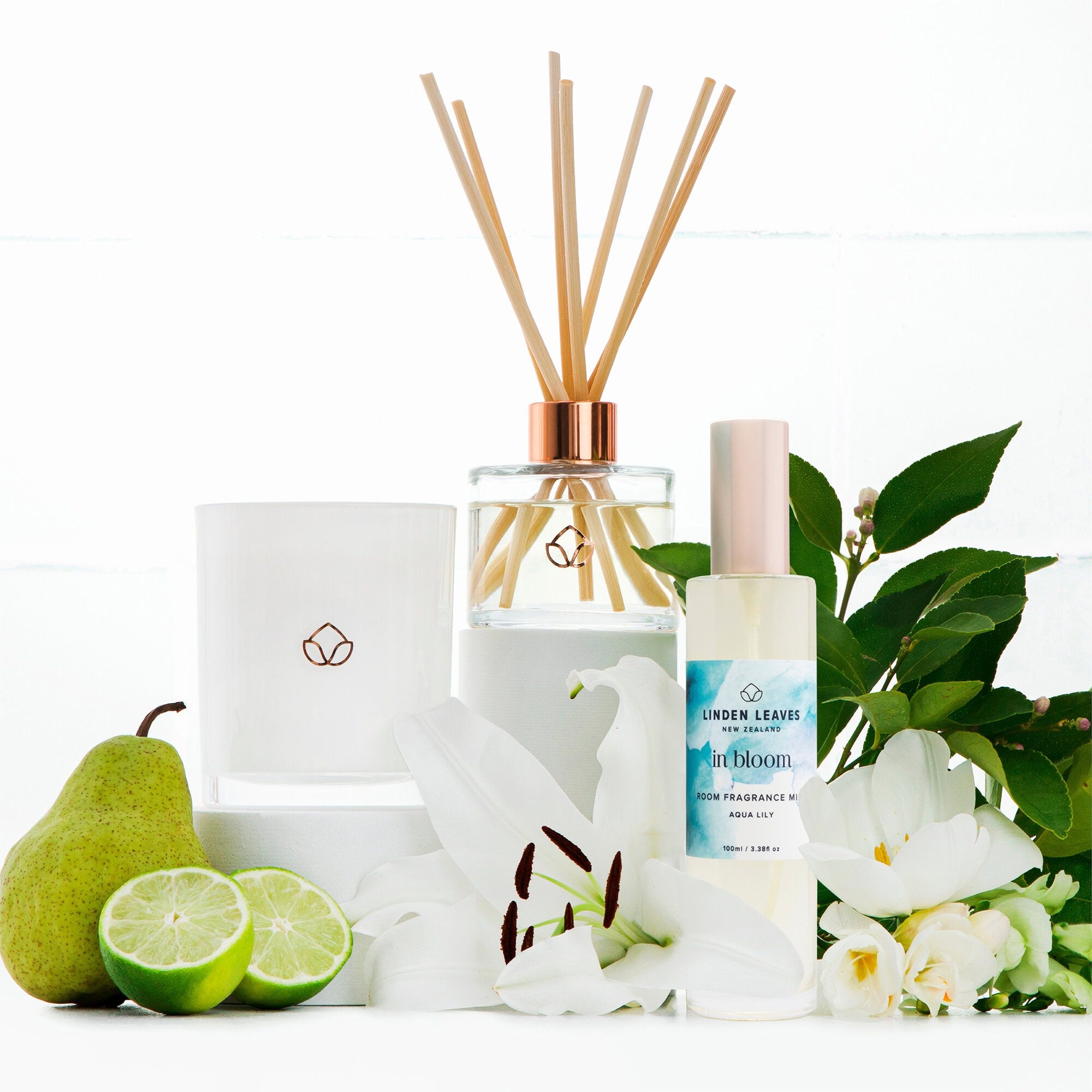 Aqua Lily - Buy a Room Mist & Candle and Receive a Free Diffuser
